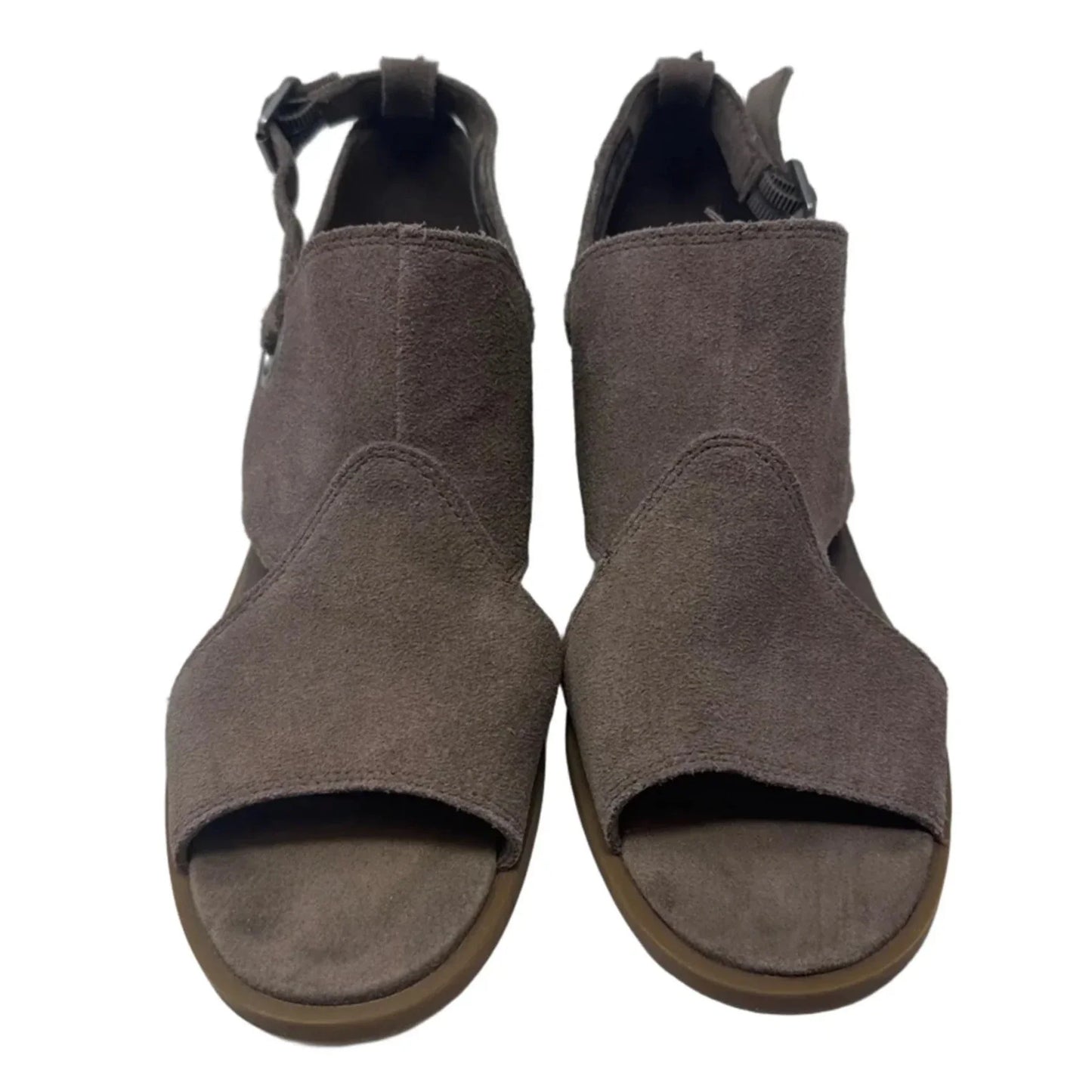 Shoes Heels Block By Koolaburra By Ugg In Taupe, Size: 8