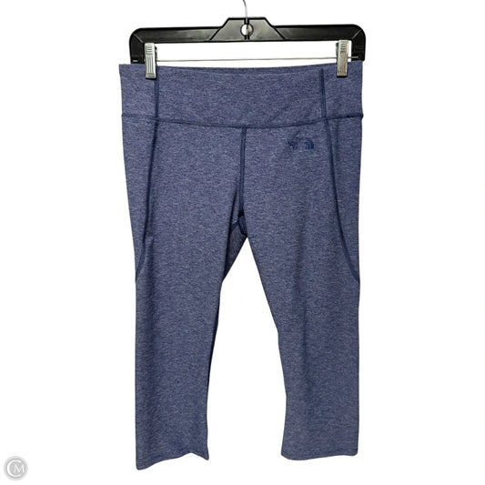 Athletic Capris By The North Face In Blue, Size: M