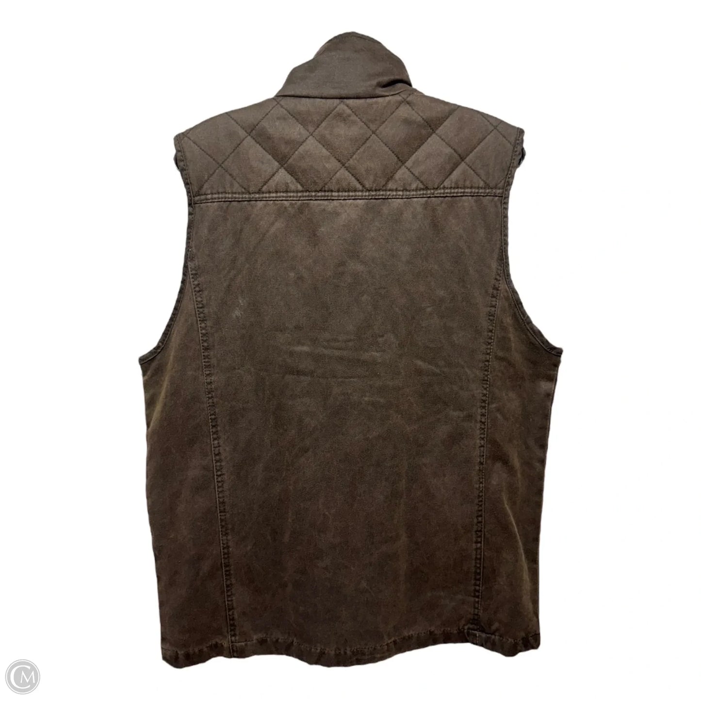 Vest Puffer & Quilted By mountain and isles In Brown, Size: M