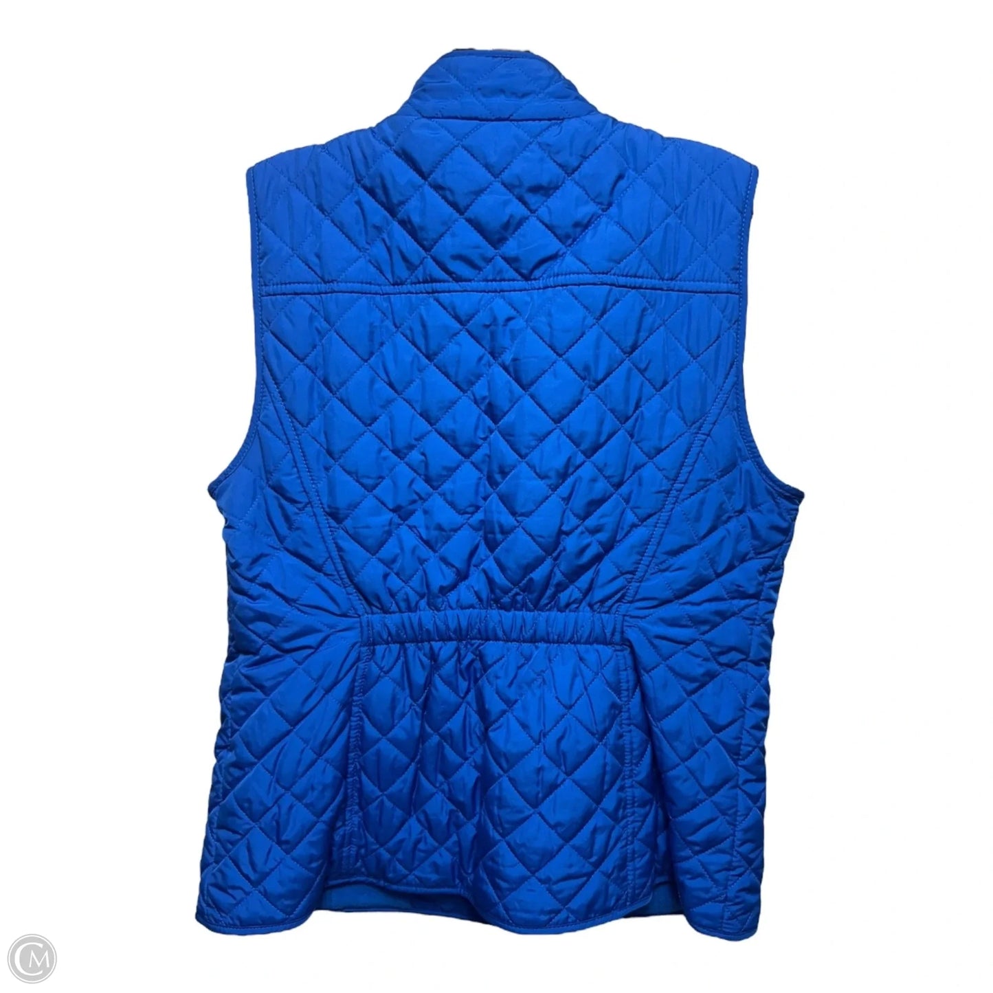 Vest Puffer & Quilted By Talbots In Blue, Size: Sp