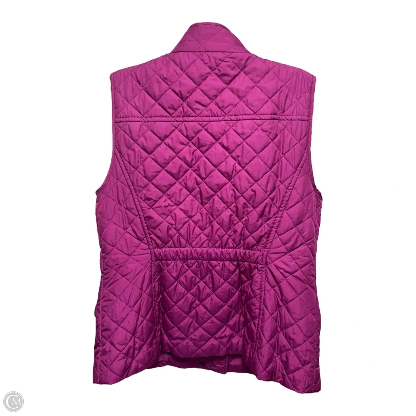 Vest Puffer & Quilted By Talbots In Pink, Size: Sp