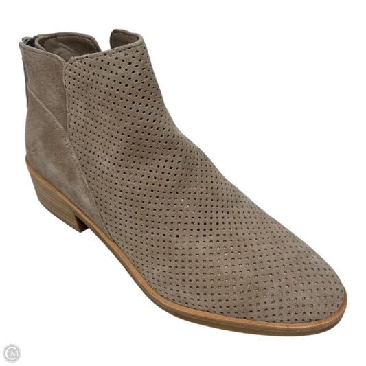 Kaidie Boots Ankle Flats By Dolce Vita In Tan, Size: 9