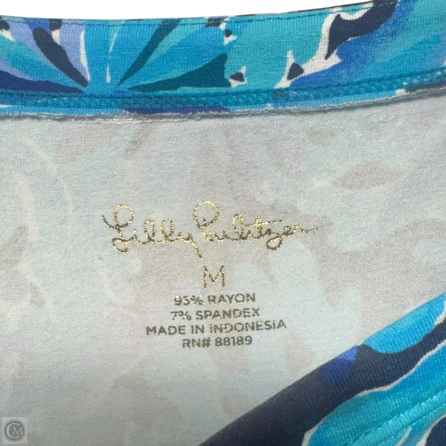 Dress Designer By Lilly Pulitzer In Blue, Size: M