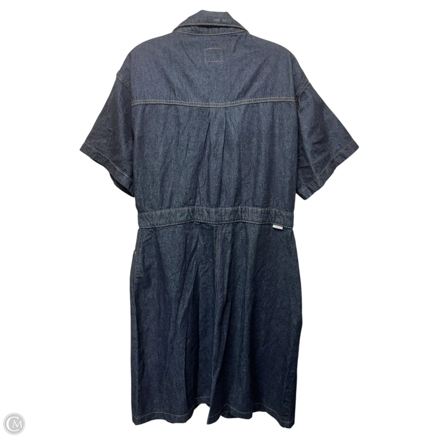 Vintage Inspired ‘95 Dress By Levis In Blue Denim, Size: L
