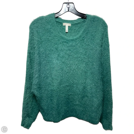 Eyelash Sweater By Leith In Green, Size: S
