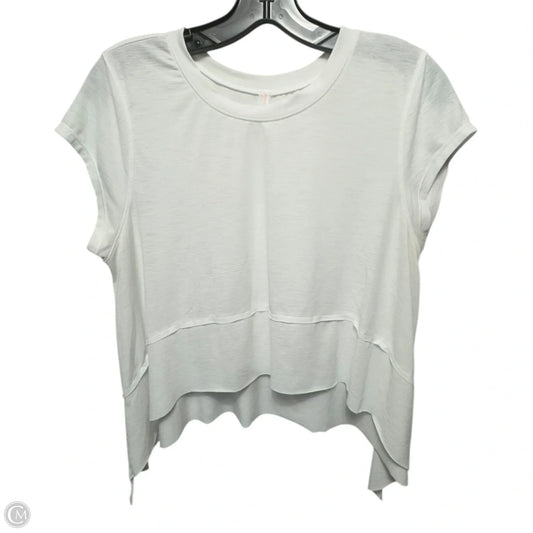 Top Short Sleeve By Free People In White, Size: S