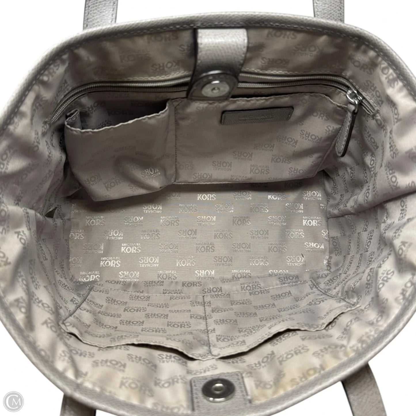 Tote Handbag Designer By Michael Kors, Size: Medium