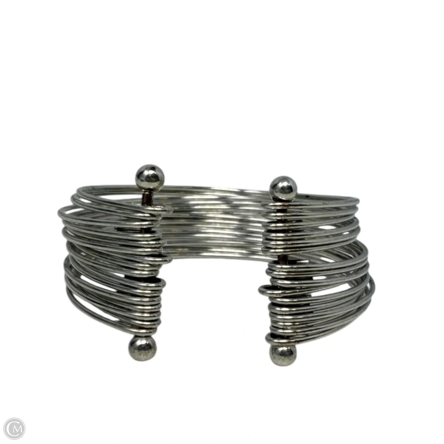Sterling Silver Multi Wire Cuff Bracelet