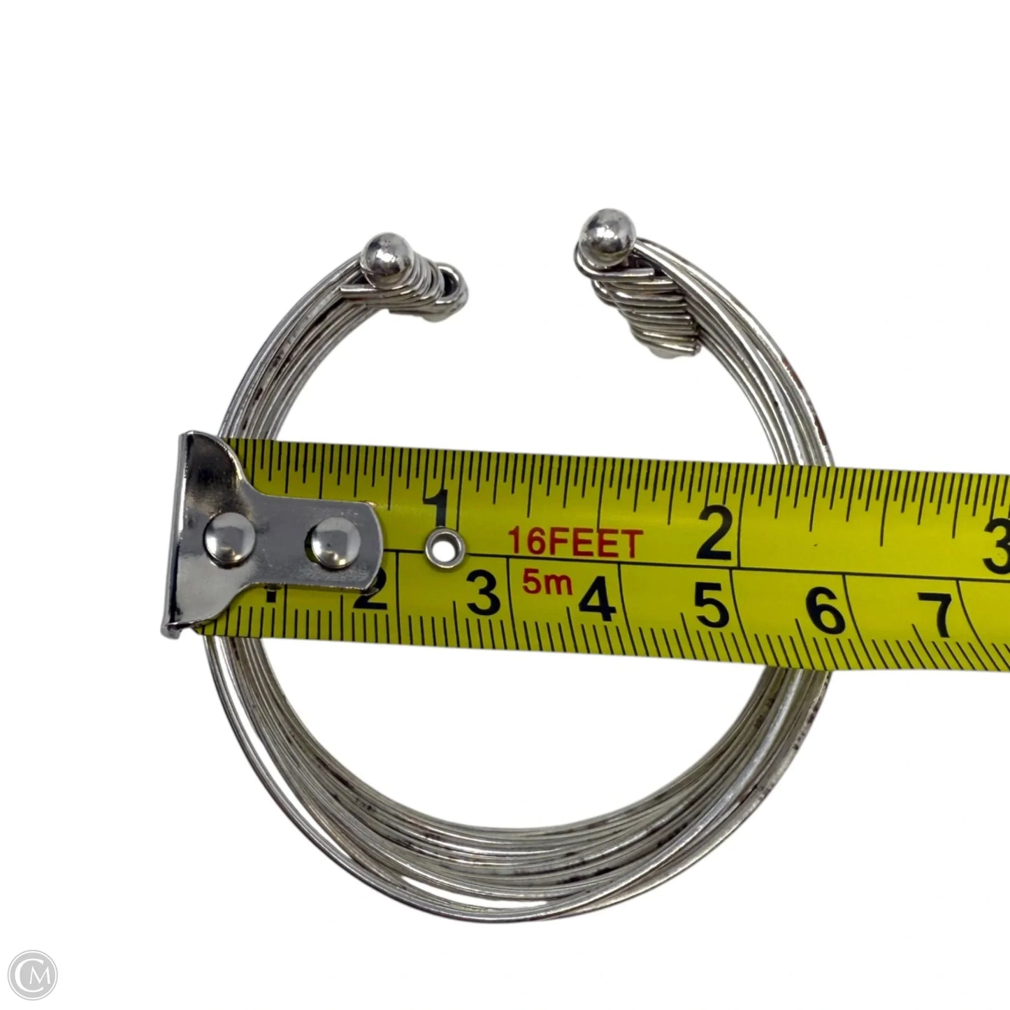 Sterling Silver Multi Wire Cuff Bracelet