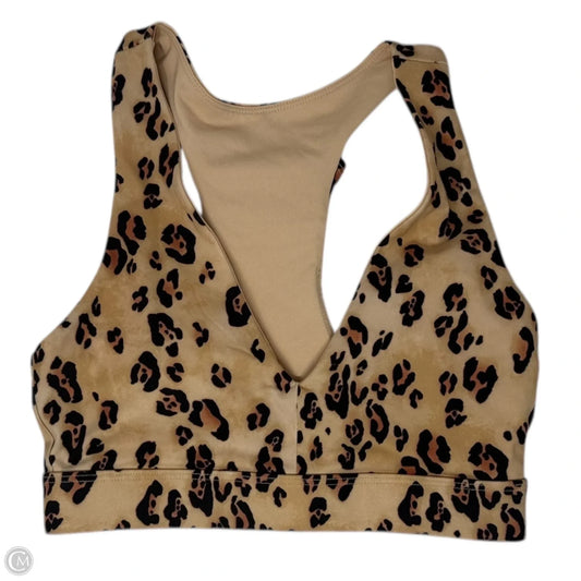 Athletic Bra By Fabletics In Animal Print, Size: S estimated