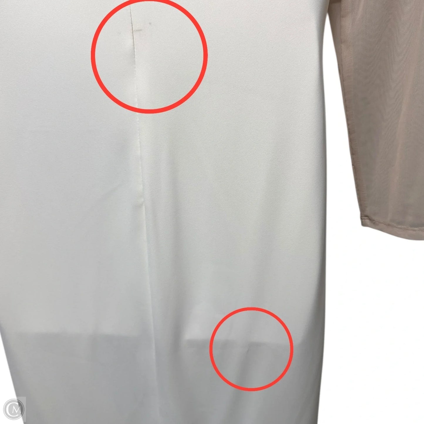 Dress Party Maxi By Elizabeth Damrich x Antonio Melani In Cream, Size: 12