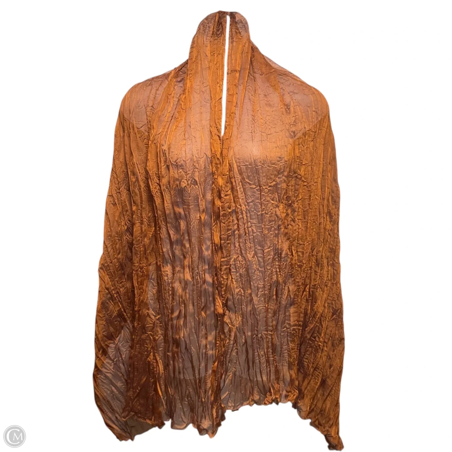 Pleated Wrap Scarf By Echo