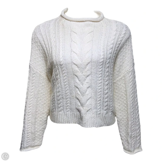 Sweater By Pilcro In Cream, Size: L