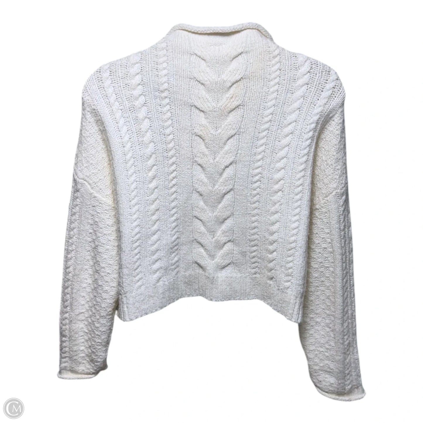 Sweater By Pilcro In Cream, Size: L