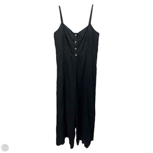 Sleeveless Wide-Leg Jumpsuit By Madewell In Black, Size: 16