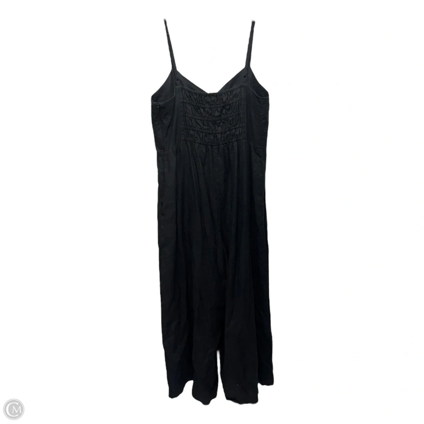 Sleeveless Wide-Leg Jumpsuit By Madewell In Black, Size: 16