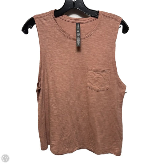 Athletic Tank Top By Vuori In Peach, Size: S