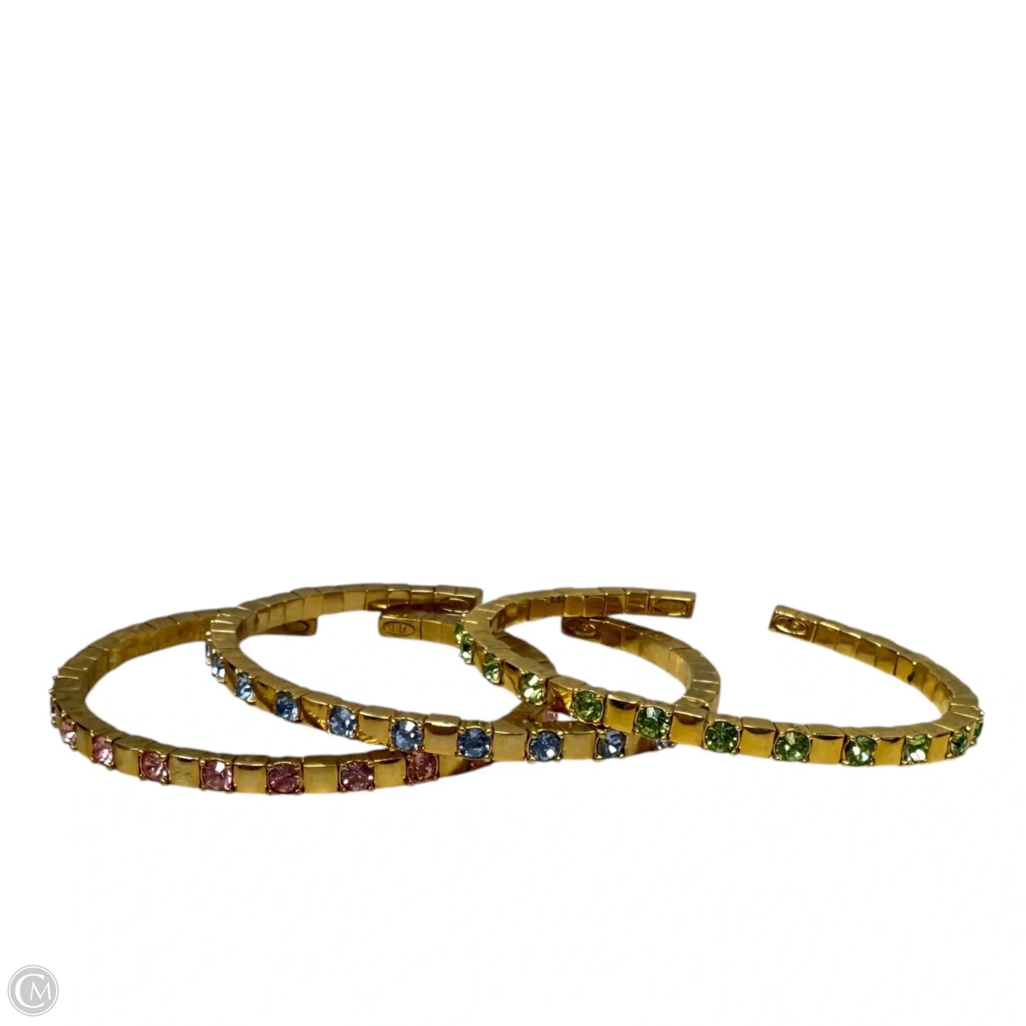 Vintage Classics Collection Crystal Cuff Bracelet Set By Joan Rivers, Size: 03 Piece Set