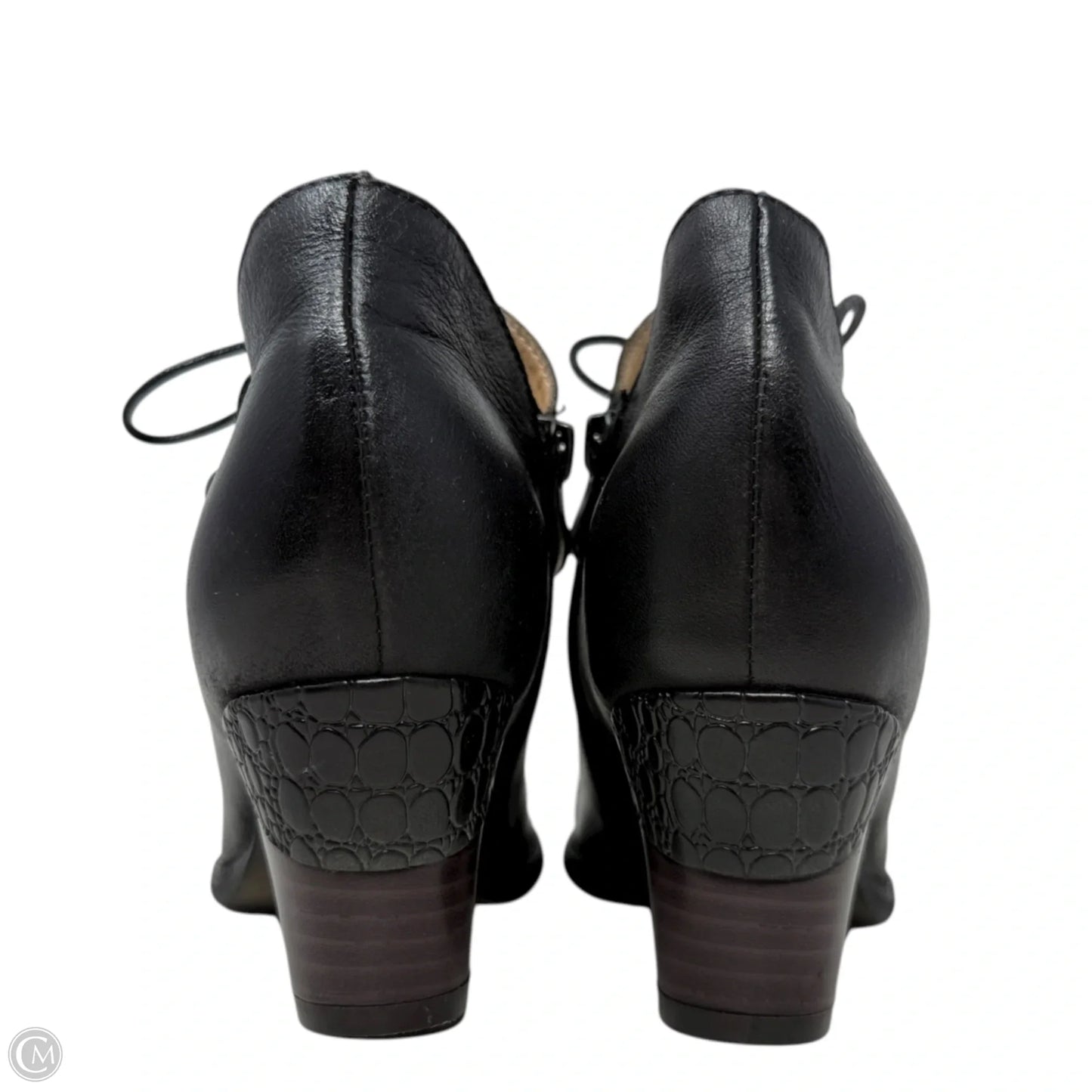 Juliane Ankle Booties By Spring Step In Black, Size: 5
