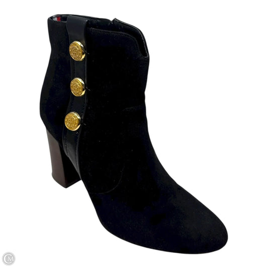 Domain 3 Ankle Boots By Tommy Hilfiger In Black, Size: 7.5