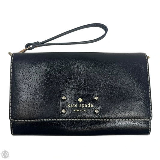 Wellesley Natalie Convertible Clutch Wristlet Designer By Kate Spade, Size: Medium