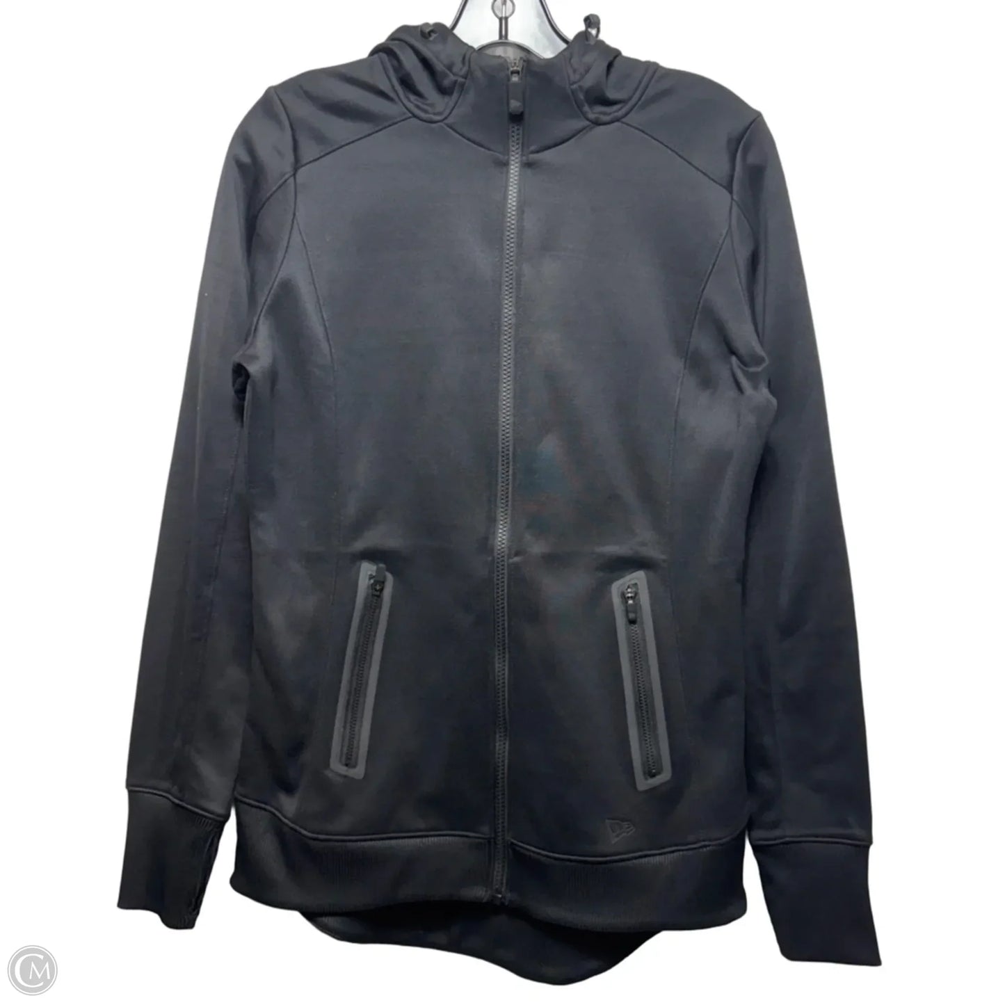 Sweatshirt Hoodie By New Era In Black, Size: S