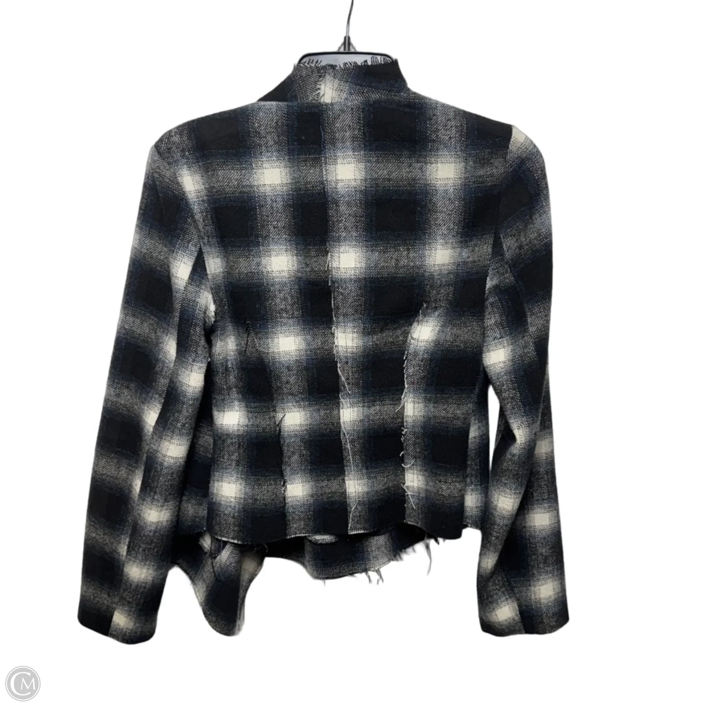 Jacket Shirt By BB Dakota In Plaid Pattern, Size: S