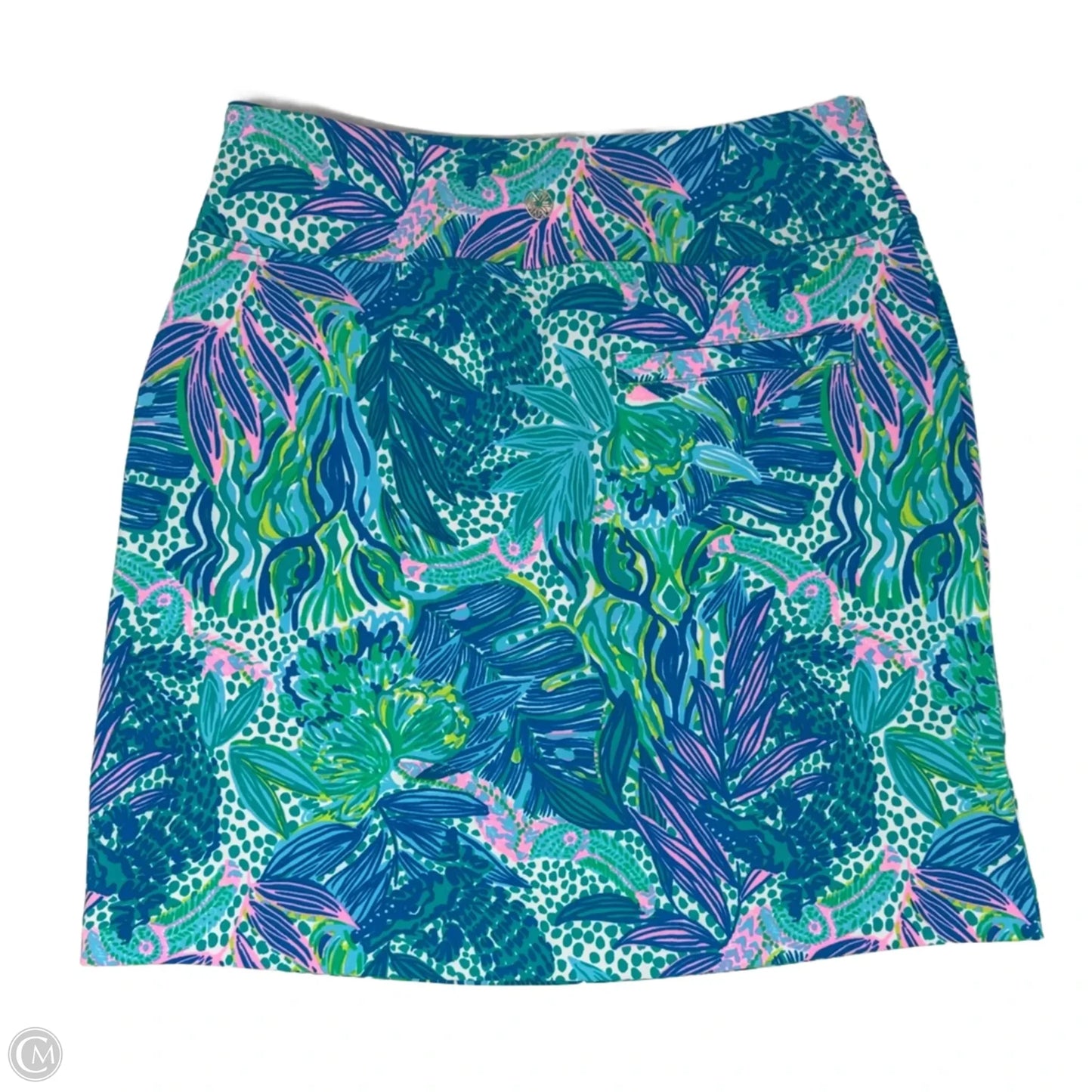 Skirt Designer By Luxletic Lilly Pulitzer In Tropical Print, Size: 00