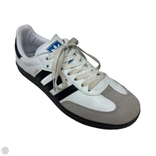 Samba Shoes Athletic By Adidas In White, Size: 7