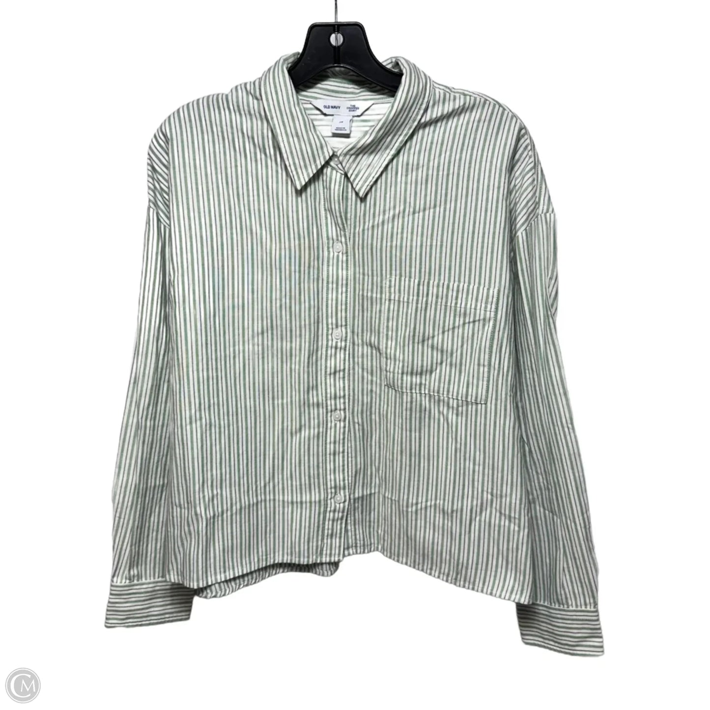 Top Long Sleeve By Old Navy In Striped Pattern, Size: 2x