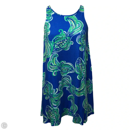 Wright Swing Dress Designer By Lilly Pulitzer In She Got Stole Print, Size: M
