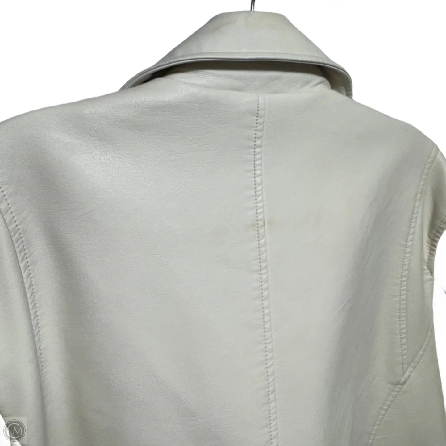 Jacket Moto By Levis In Cream, Size: Xl