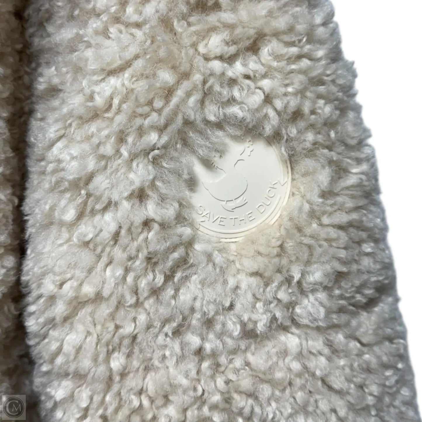Kennie Jacket Faux Fur & Sherpa By Save The Duck In Cream, Size: XL