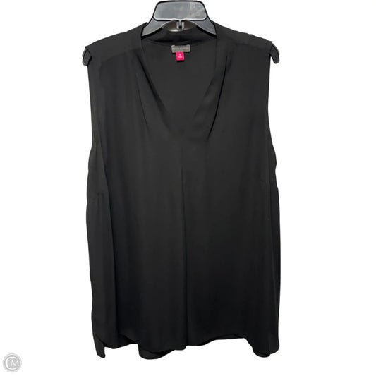 Top Sleeveless By Vince Camuto In Black, Size: 3x