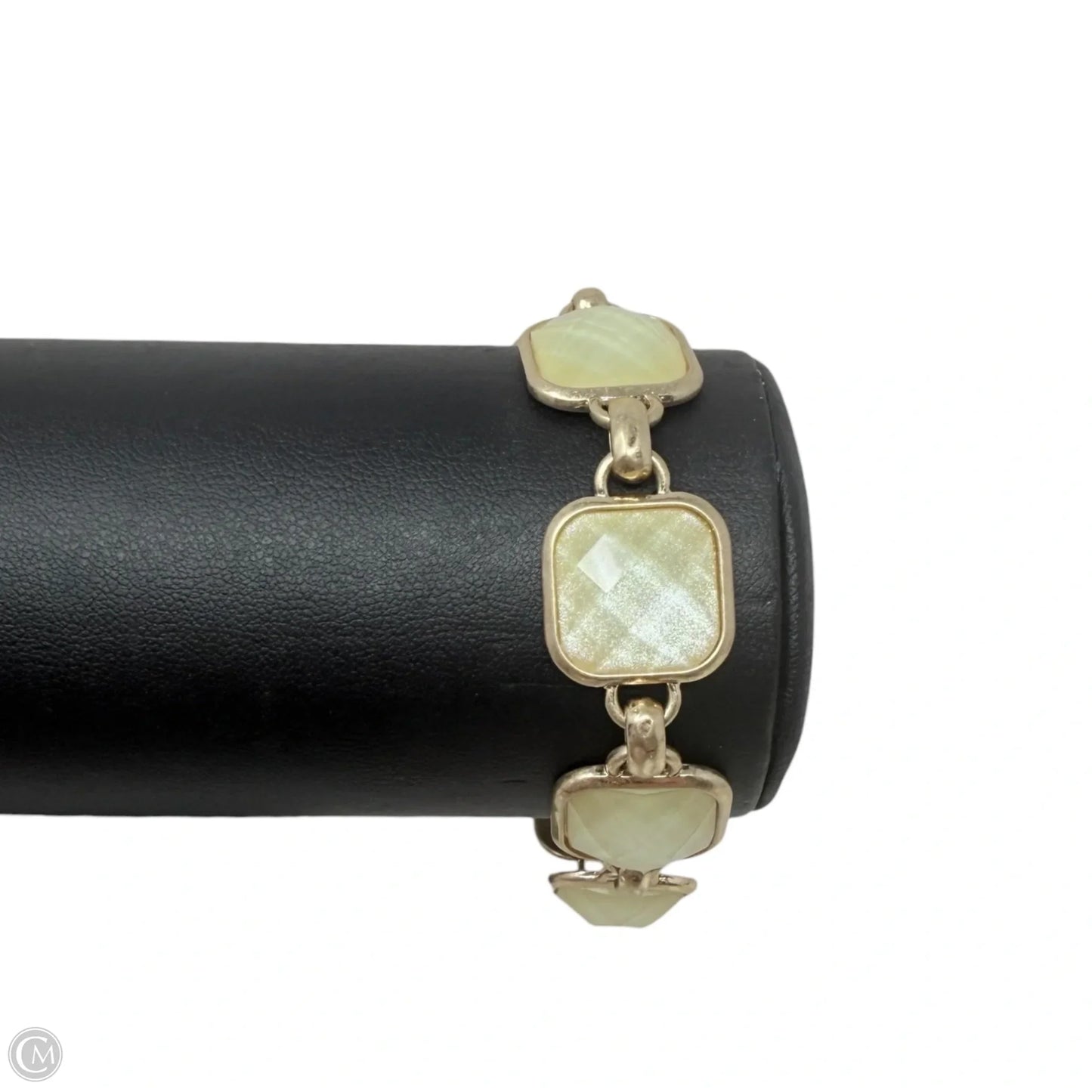 Faceted Yellow Square Stone Toggle Link Bracelet Other By Clothes Mentor