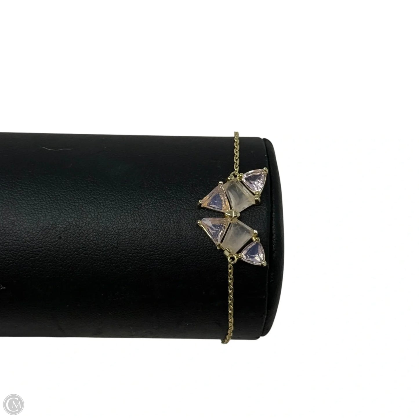 Blair Gold Butterfly Delicate Chain Bracelet in Pink Mix By Kendra Scott