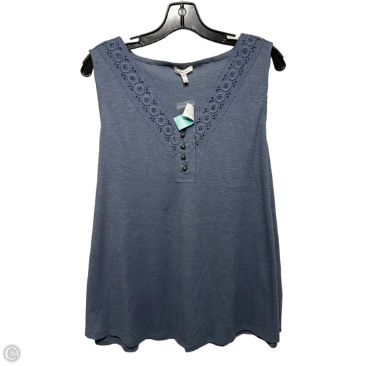 Tank Top By Maurices In Blue, Size: 2x
