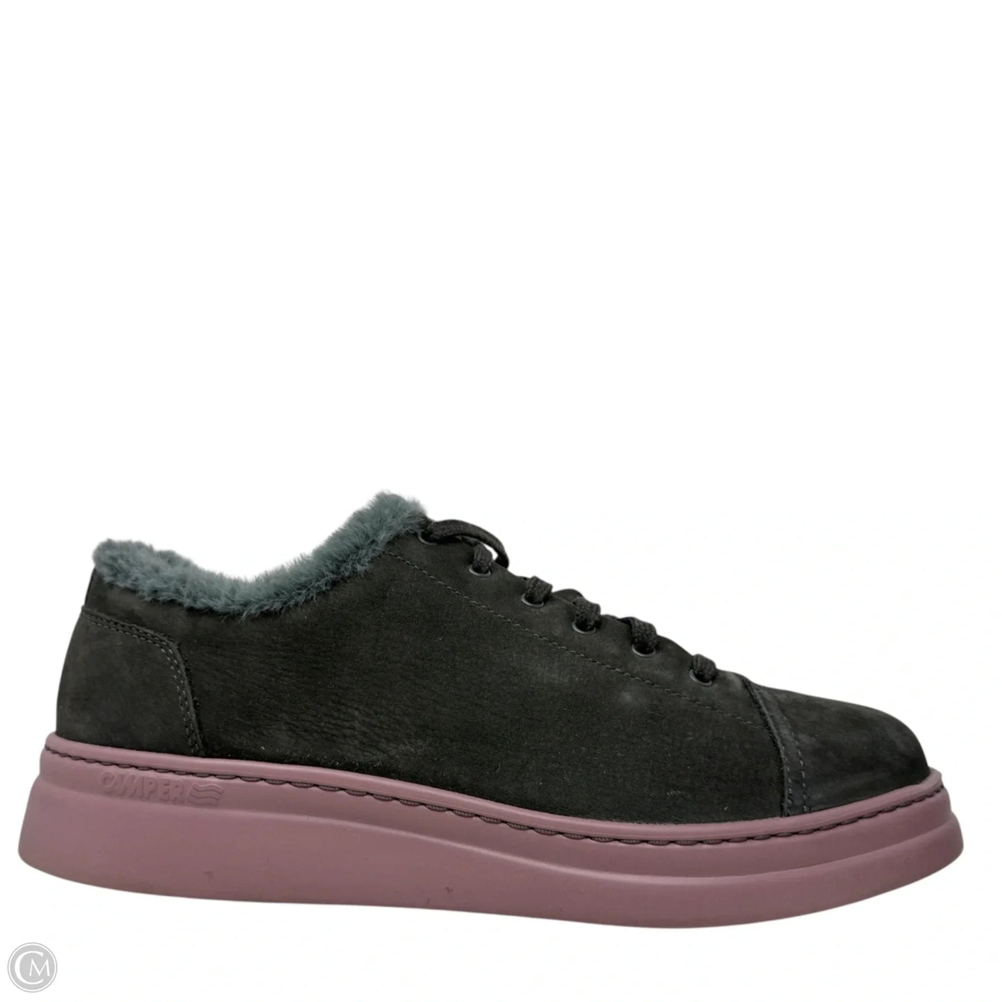 Runner Up Sneakers By Camper In Grey & Purple, Size: 11