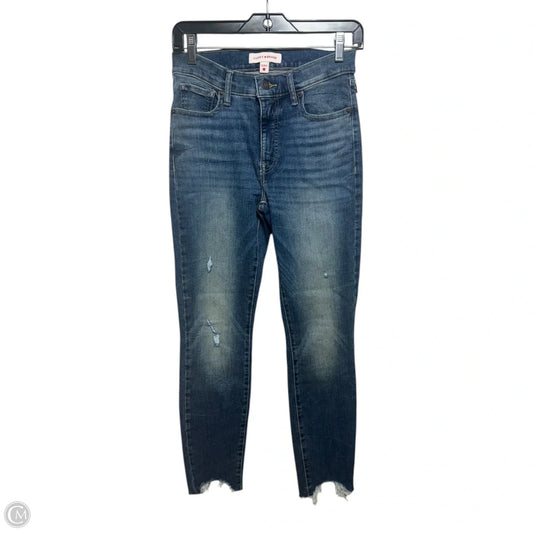 Jeans Straight By Lucky Brand In Blue Denim, Size: 2