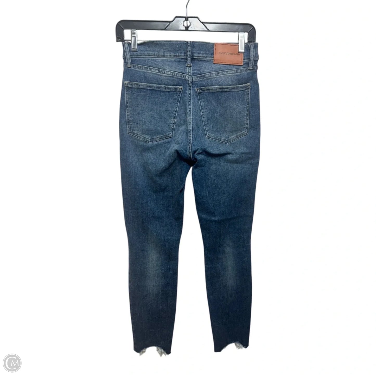 Jeans Straight By Lucky Brand In Blue Denim, Size: 2