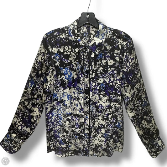 Blouse Long Sleeve By Rachel Zoe In Multi-colored, Size: 10