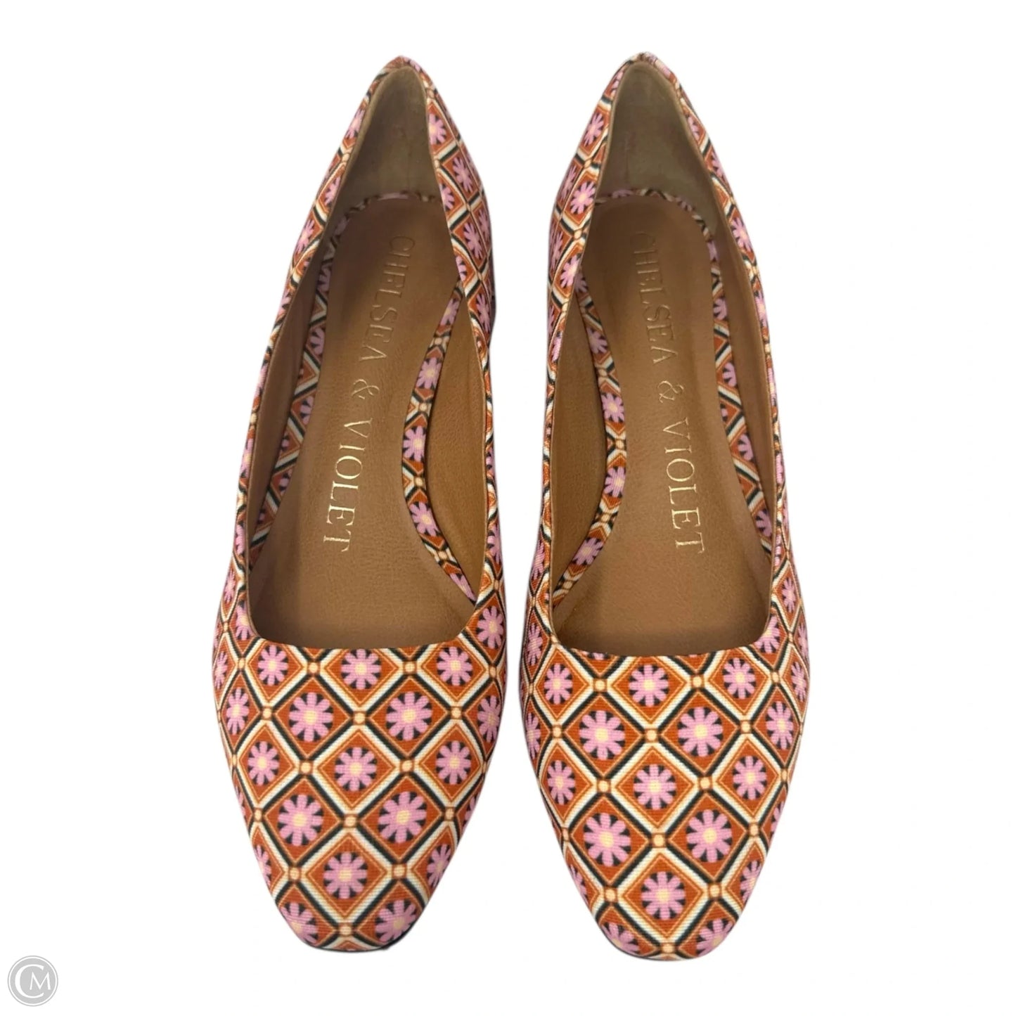 The Mazzy Printed Pumps By Chelsea And Violet In Multi-colored, Size: 7.5