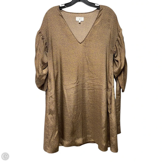 Dress Casual Midi By Lou And Grey In Brown, Size: M