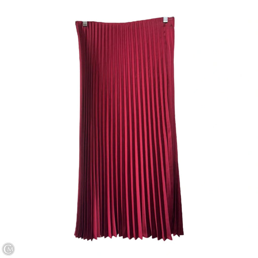 Skirt Maxi By J. Crew In Red, Size: Xs
