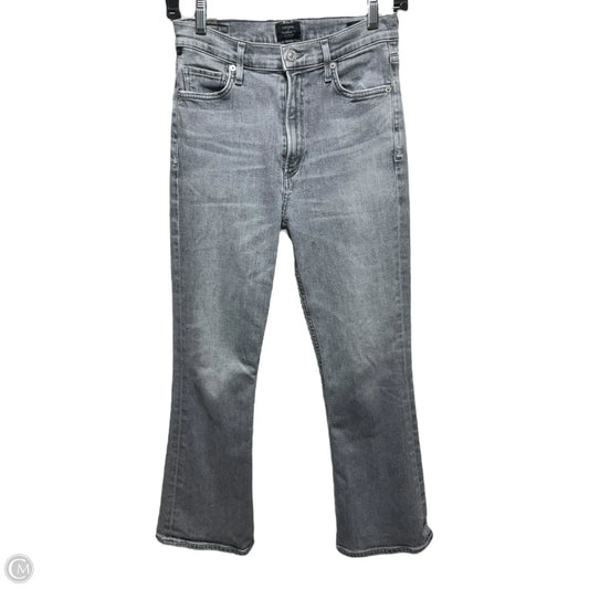 Demy Cropped Flare Jeans By Citizens Of Humanity In Grey, Size: 4/27