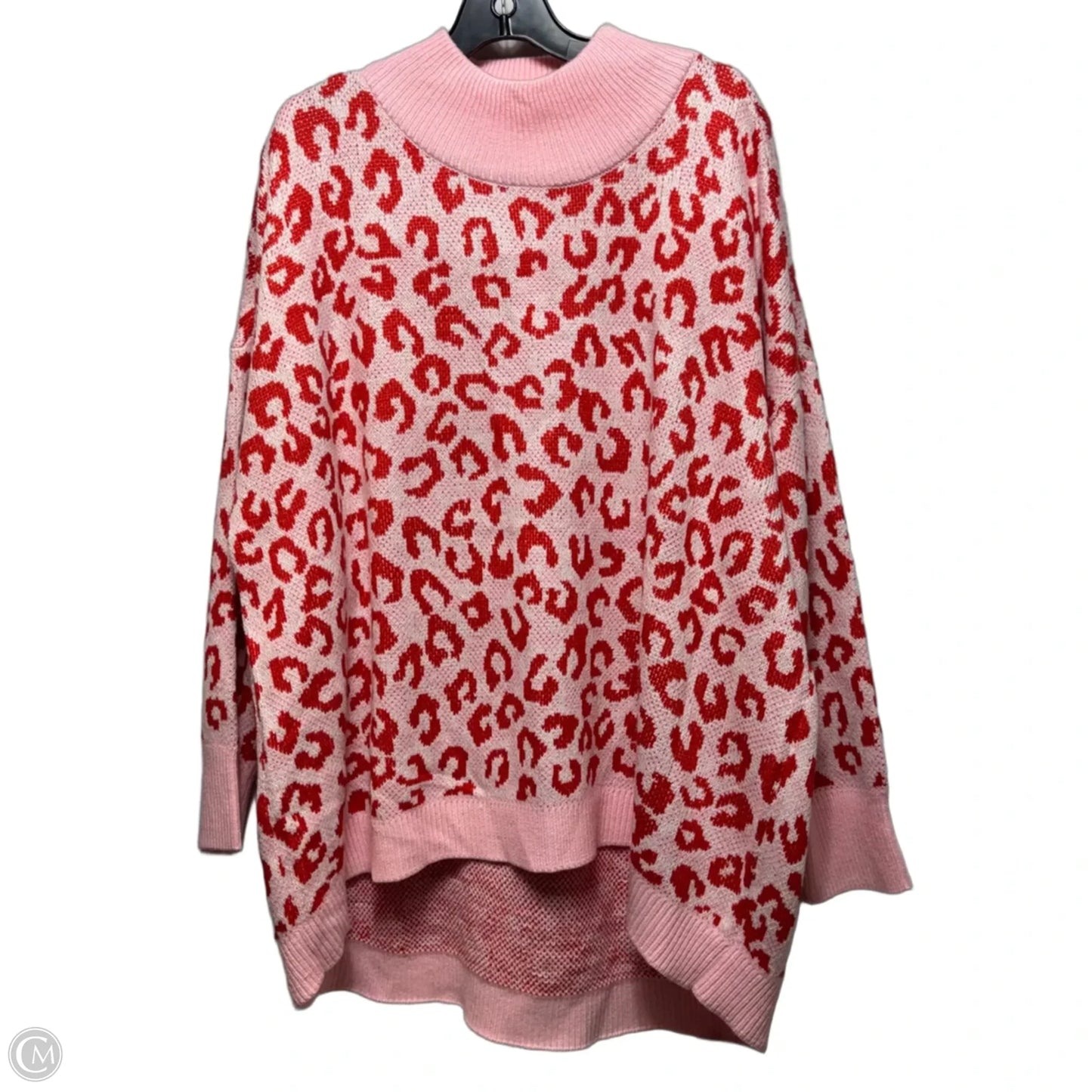 Sweater By Crown And Ivy In Animal Print, Size: L
