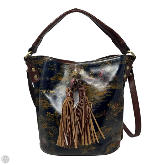 Otavia Bucket Handbag Designer By Patricia Nash, Size: Medium