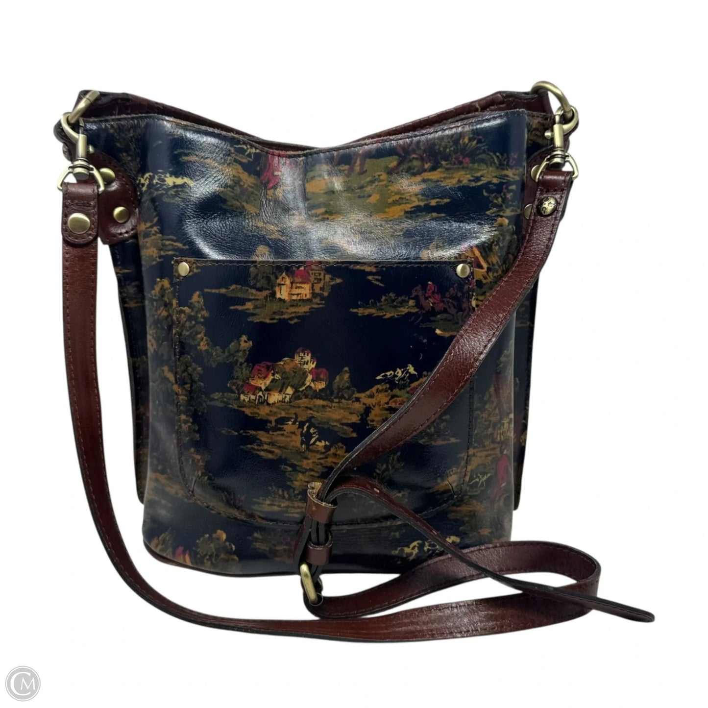 Otavia Bucket Handbag Designer By Patricia Nash, Size: Medium