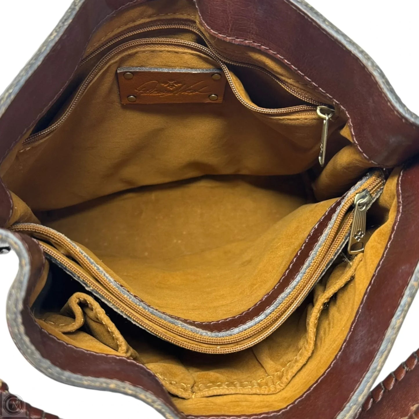Otavia Bucket Handbag Designer By Patricia Nash, Size: Medium