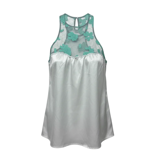 Top Sleeveless By Free People In Green, Size: L